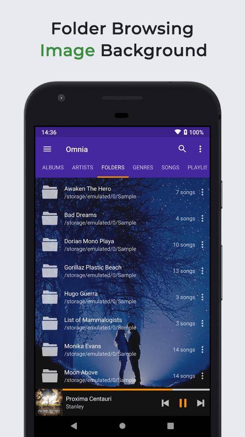 Omnia Music Player স্ক্রিনশট 3