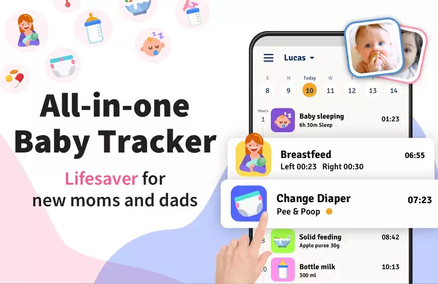 Baby Tracker - Breastfeeding স্ক্রিনশট 0