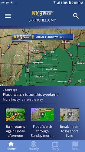 KY3 Weather Ảnh chụp màn hình 0