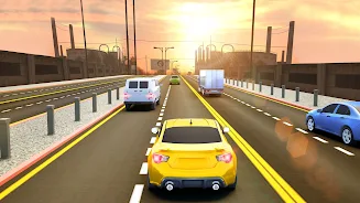 Highway Car Racing Offline Schermafbeelding 1