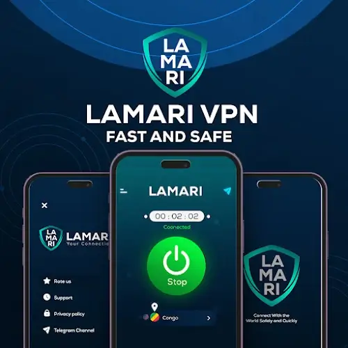 Lamari VPN - Fast & Proxy Ảnh chụp màn hình 2