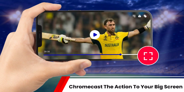 Live Cricket TV HD: Streaming应用截图第0张