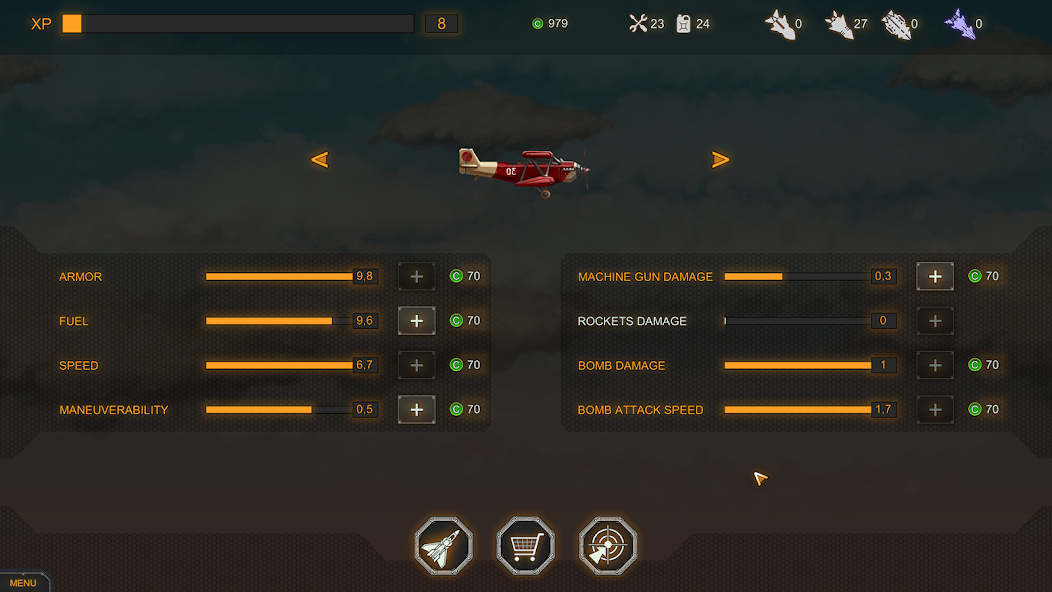 Aircraft Evolution Mod 螢幕截圖 2