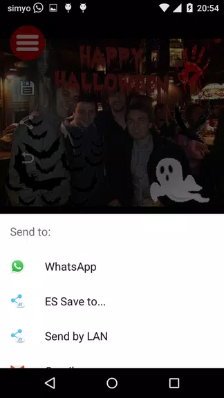 Halloween Photo stickers 螢幕截圖 3