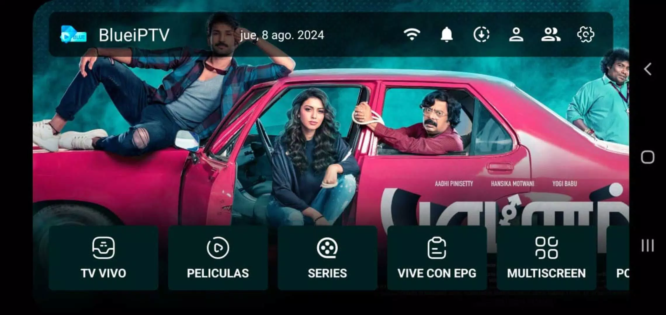 Schermata BlueiPTV 1
