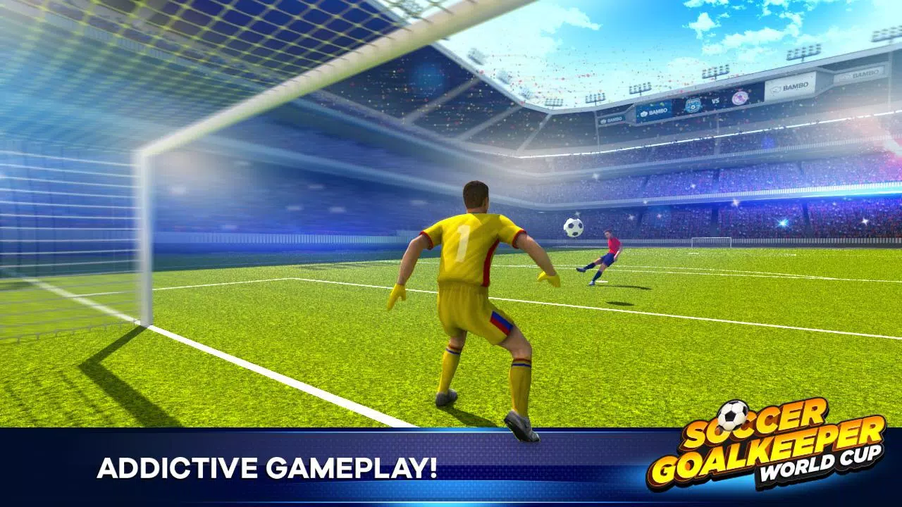 Soccer Goalkeeper Games 2024 स्क्रीनशॉट 2