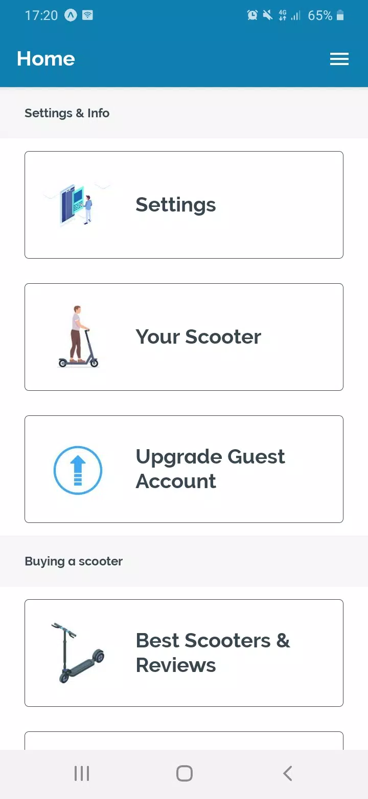 Electric Scooter Universal App Ảnh chụp màn hình 0