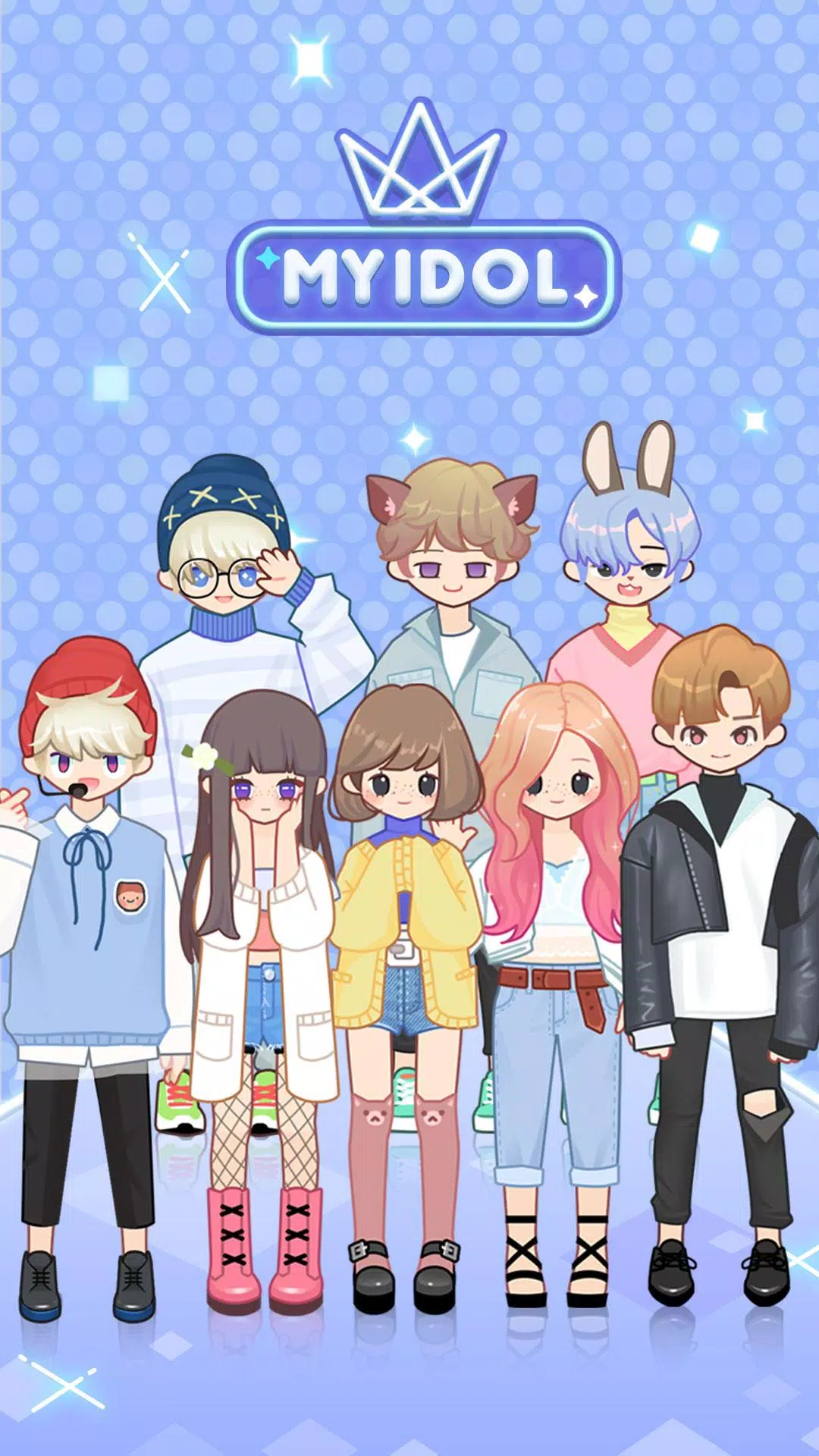 MY IDOL : Dress Up Game Tangkapan skrin 0