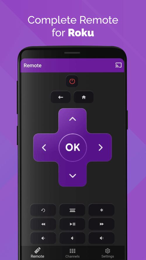 Remote Control for Roku TV应用截图第0张