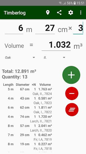 Timberlog - Timber calculator应用截图第3张