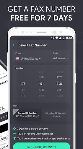 Send Fax plus Receive Faxes Capture d'écran 2