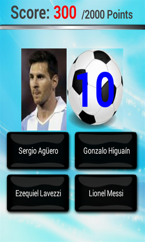 Football Players Quiz Pro 螢幕截圖 1