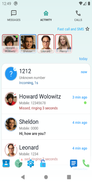 Smart Notify - Dialer & SMS Скриншот 2