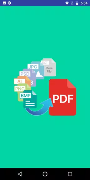 File to PDF Converter(AI, PSD) Schermafbeelding 1