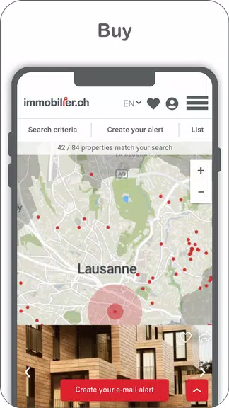 immobilier.ch 螢幕截圖 1