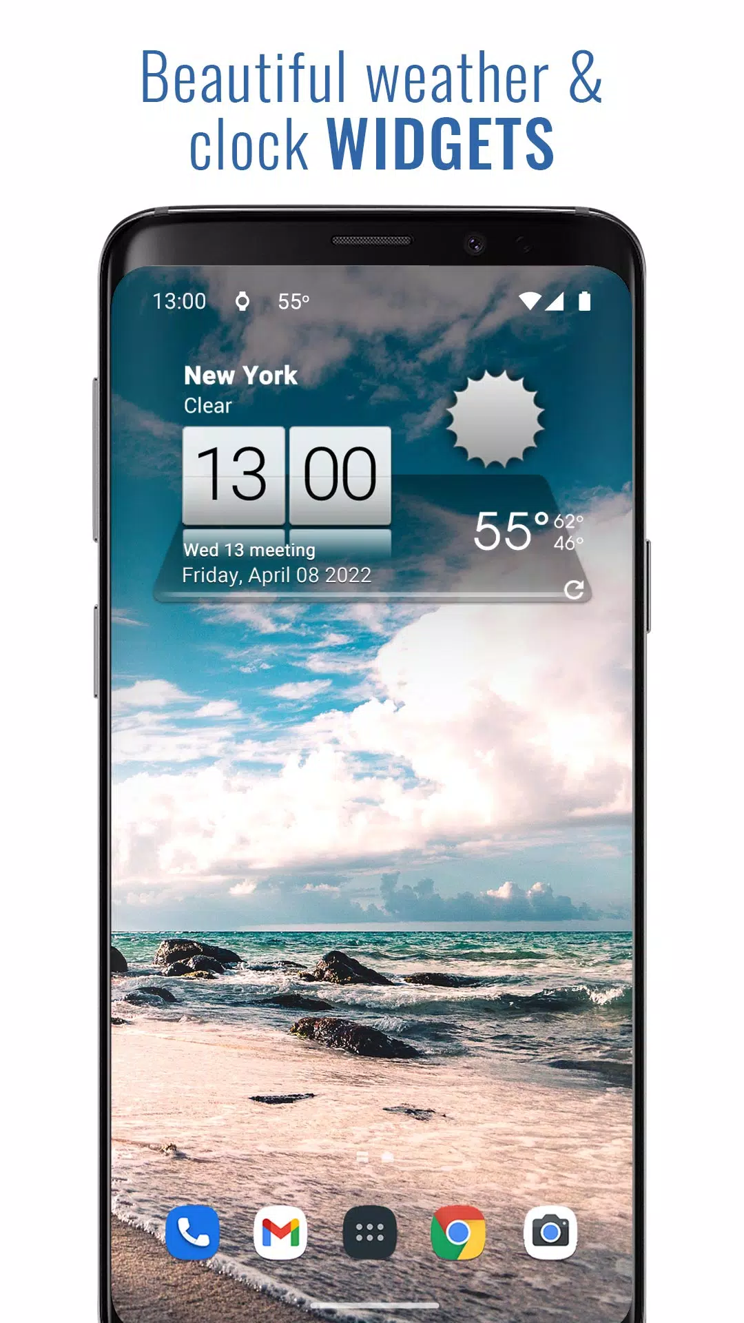 3D Sense Clock & Weather Скриншот 0