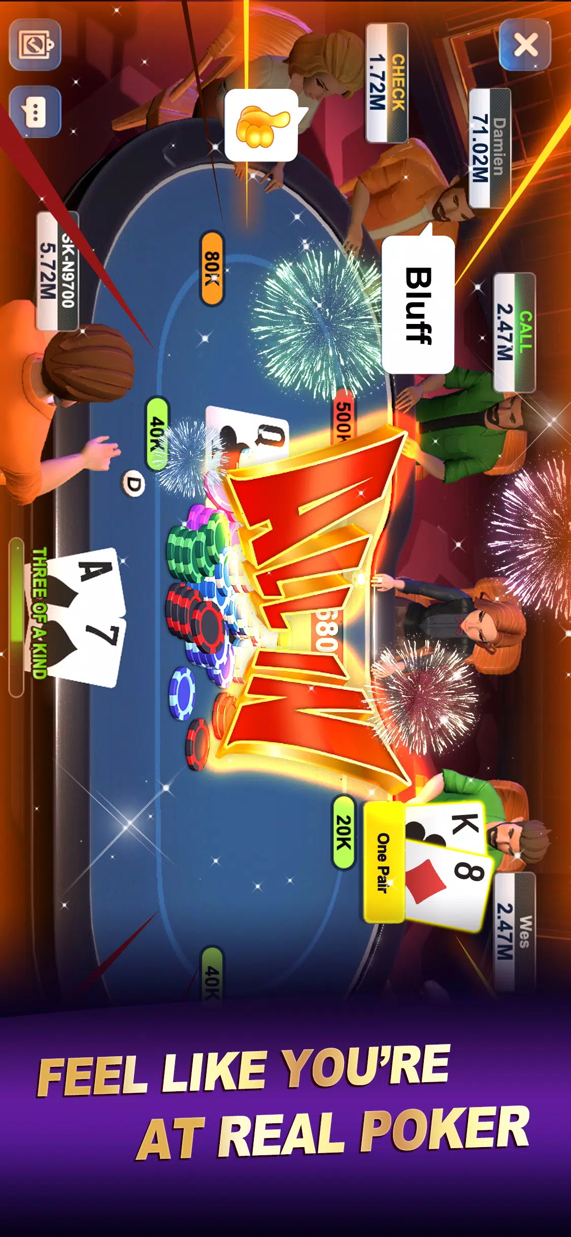 Poker World-Hold'em Frenzy Screenshot 2