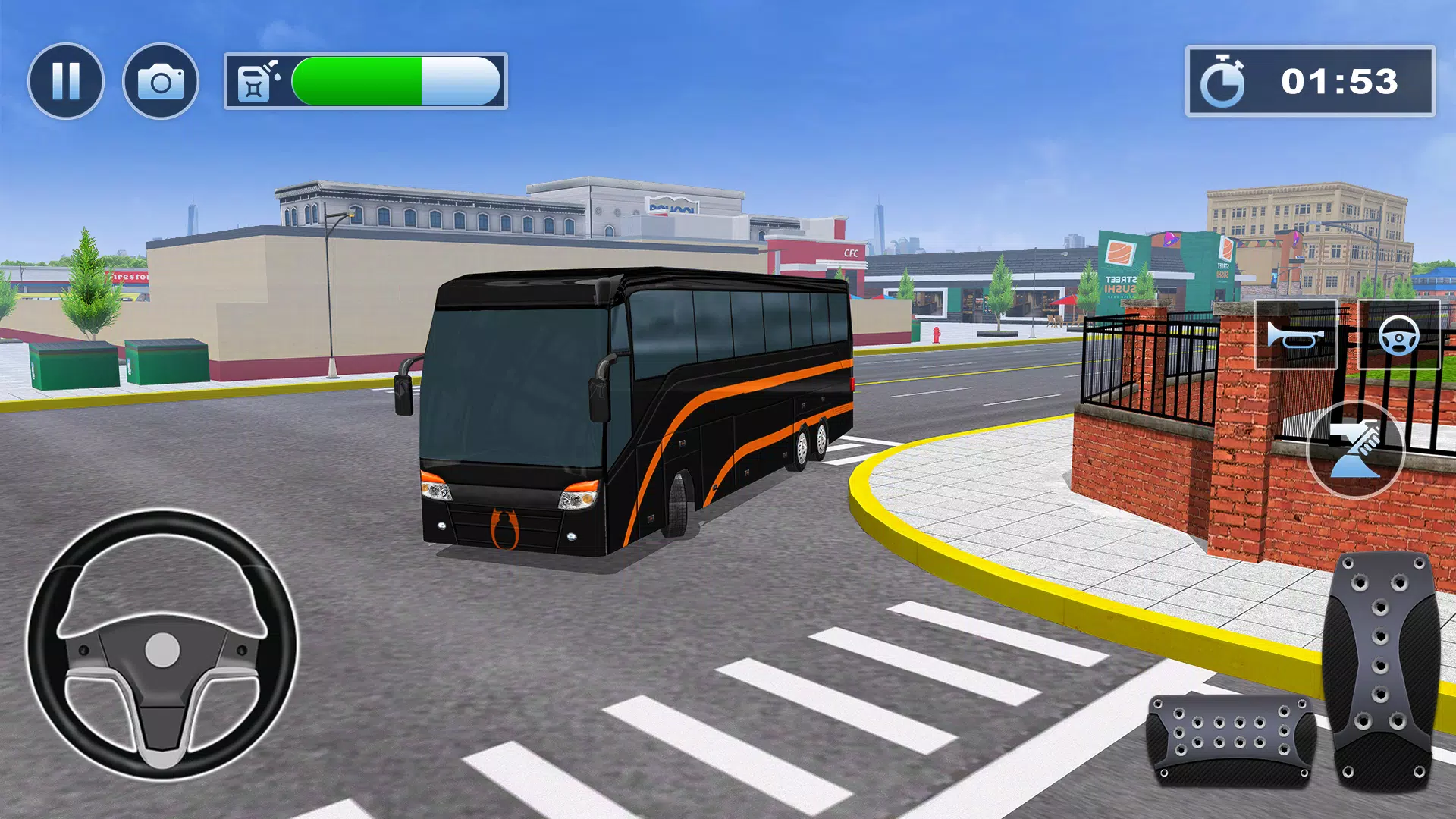 Bus Simulator : 3D Bus Games 螢幕截圖 2