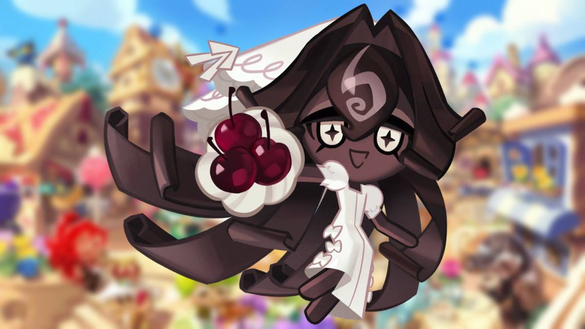 Tops cuscinetti di biscotti black black in cookie run regno rivelato