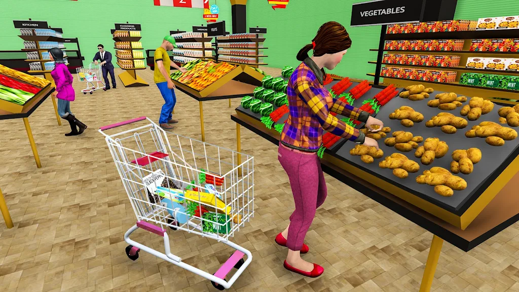 Supermarket Store Cashier Game Screenshot 0