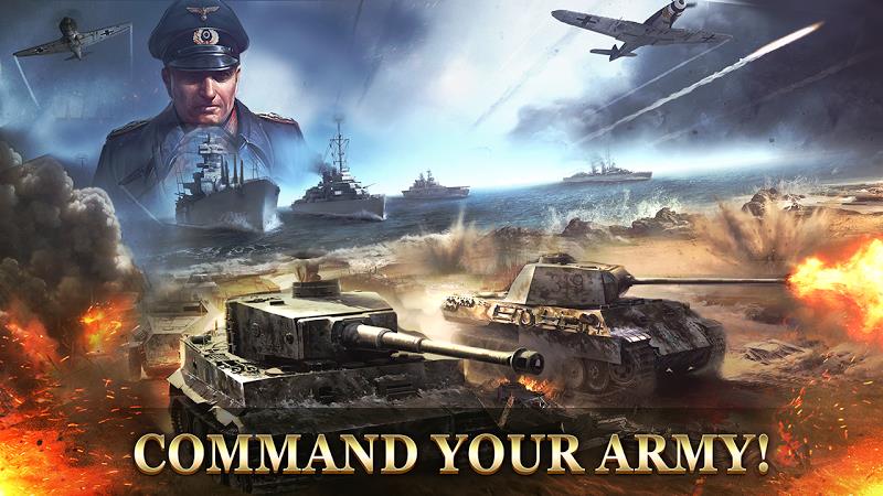 WW2: World War Strategy Games Скриншот 1