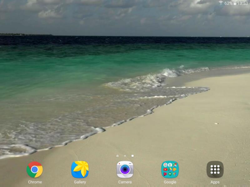 Tropical Beach Live Wallpaper 螢幕截圖 1