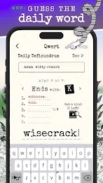 Qwert - A Game of Wordplay Screenshot 1