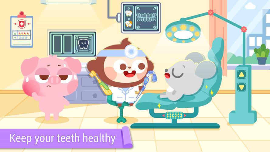 Dentist Games：DuDu Doctor RPG 螢幕截圖 0