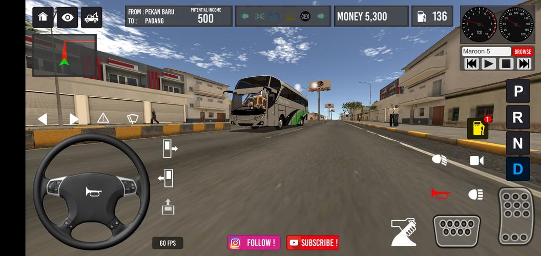 IDBS Simulator Bus Sumatera Screenshot 0