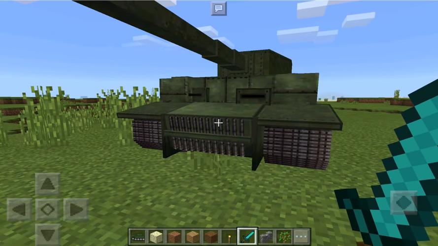 Tank mod for mcpe Скриншот 2