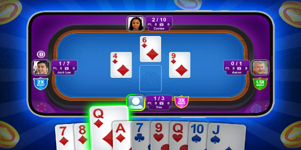 Spades - Offline Fun Card Game Captura de tela 0