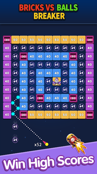 Bricks vs Balls Breaker Mod Ekran Görüntüsü 2