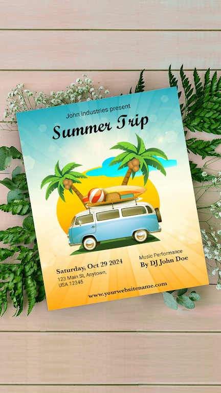 Flyers, Poster Maker, Design 스크린샷 3