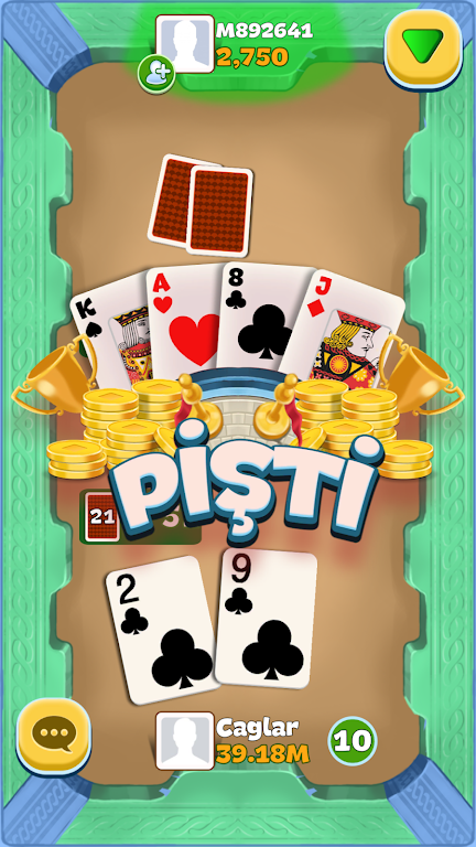 Pişti Master - Gerçek İnsanlar Tangkapan skrin 3