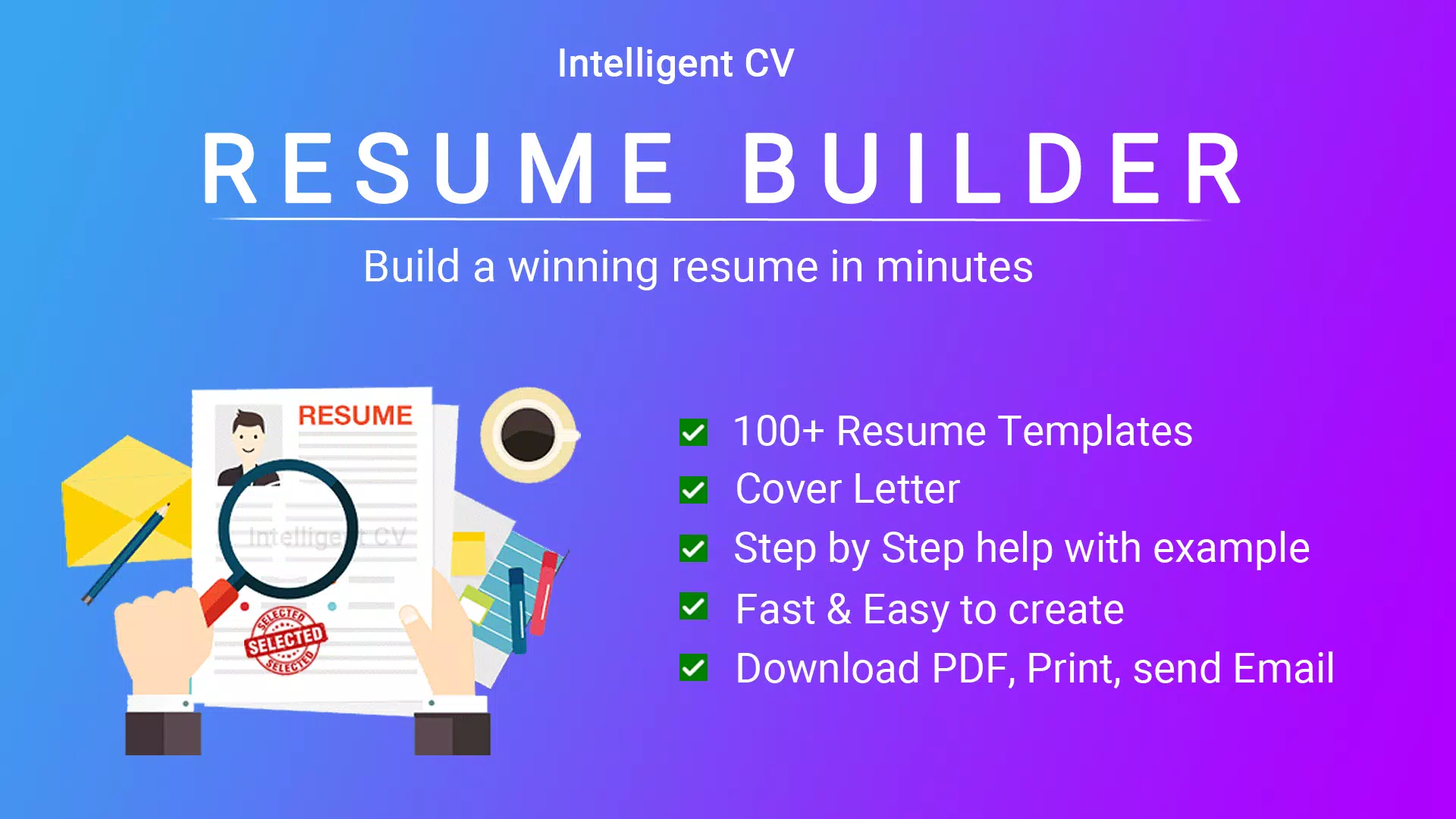 Resume Builder App, CV maker 螢幕截圖 0
