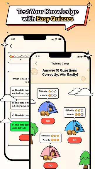 Witcoin: Web3 Play to Learn 螢幕截圖 1