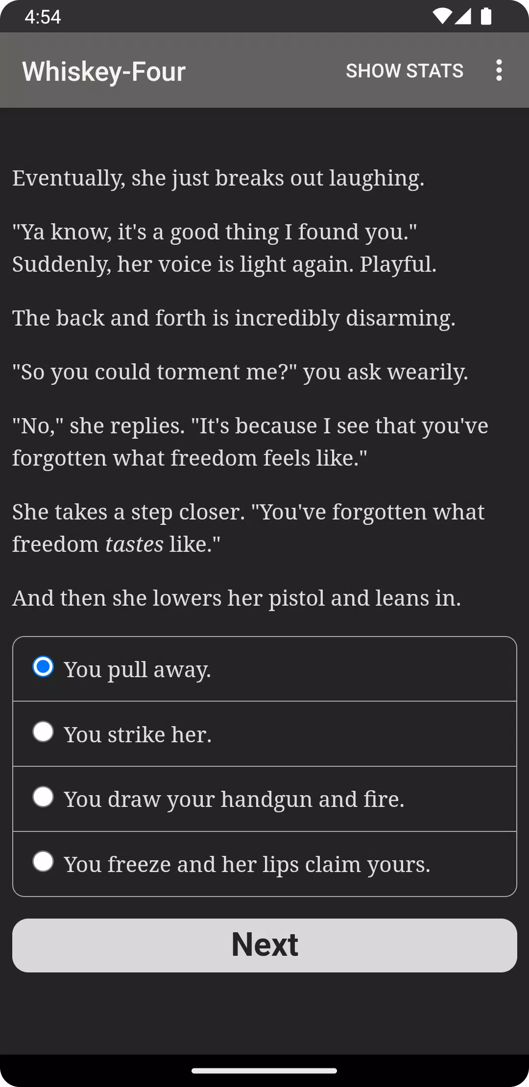 Whiskey-Four スクリーンショット 1