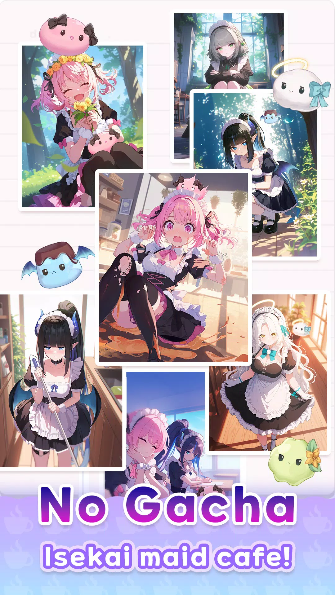 Schermata Merge Maid Cafe - Isekai Story 1