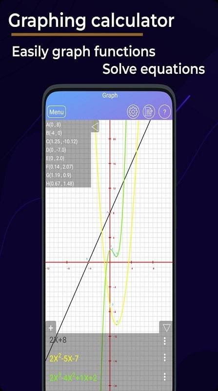 HiEdu Calculator Pro Capture d'écran 1