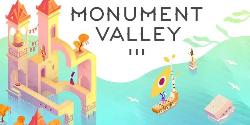 Monument Valley 3 para contribuir com a parte dos lucros para a caridade pelos próximos três anos