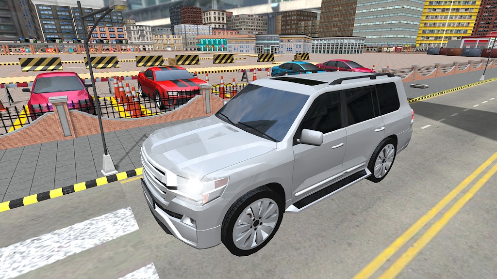 Prado Car Parking Driving Game Captura de pantalla 0