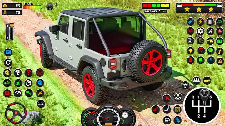 hors route jeep conduite Jeu Screenshot 1