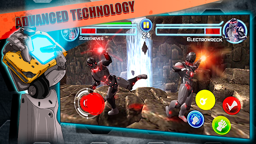 Steel Street Fighter  Robot boxing game 스크린샷 0