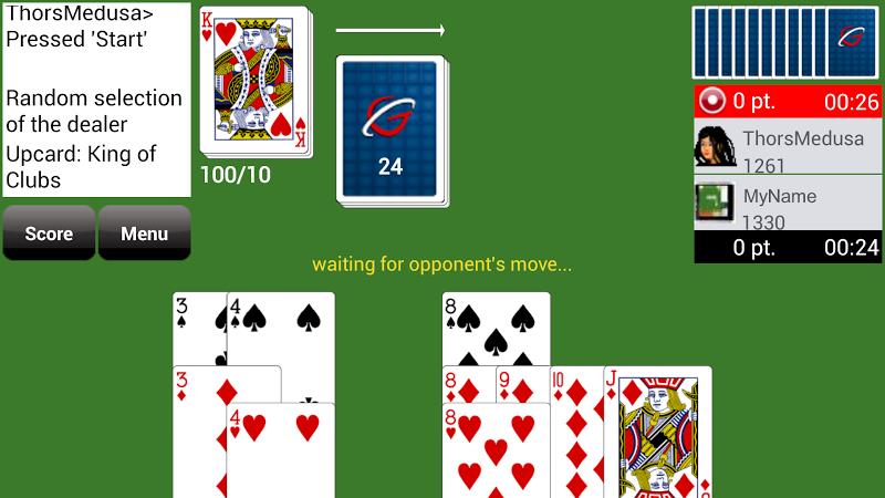 Gin Rummy GC Online Screenshot 0