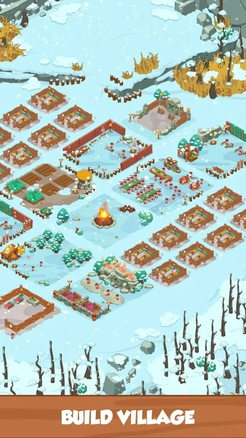 Icy Village: Tycoon Survival Screenshot 1