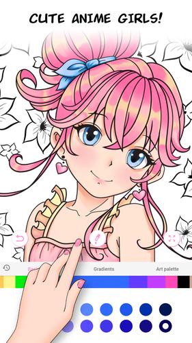 Anime Games Coloring Book应用截图第2张