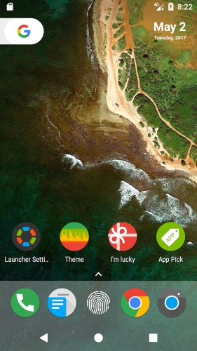 N+ Launcher Pro – Nougat 7.0 ภาพหน้าจอ 1