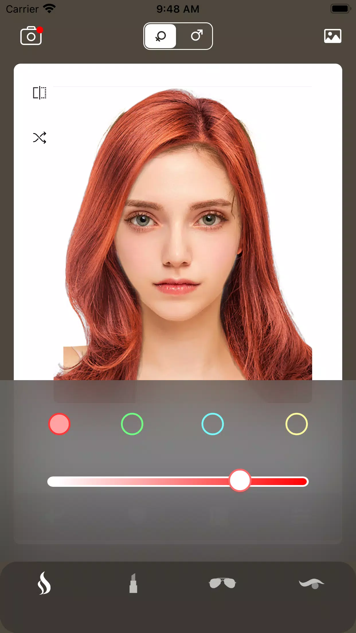 AI Hairstyle Try On・Bangs・Wigs 螢幕截圖 3
