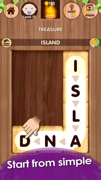 Falling Word Games - Addictive Captura de pantalla 2
