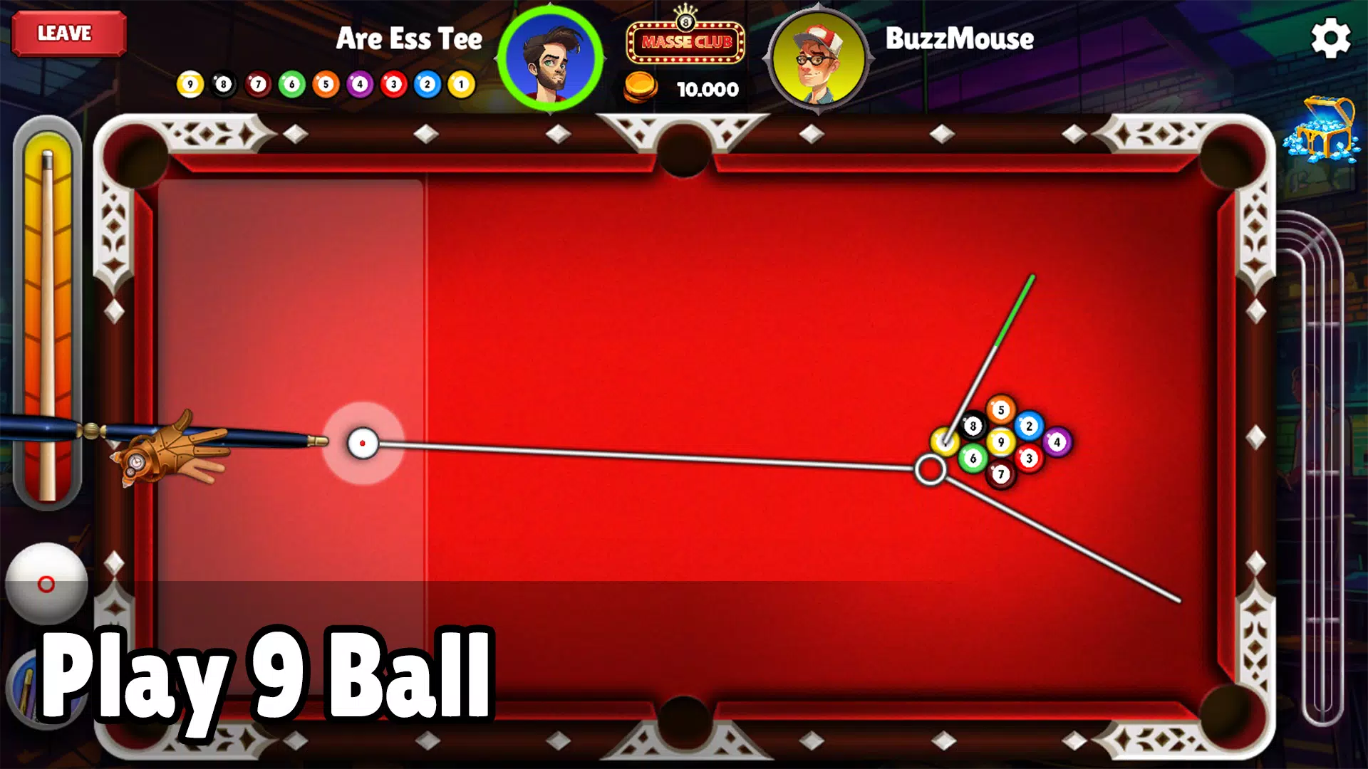 PoolStrike 8 ball pool offline ภาพหน้าจอ 1